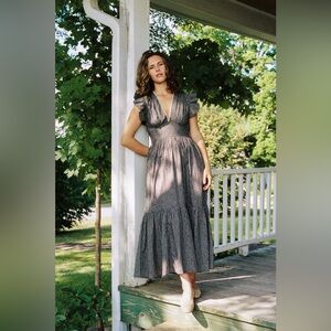 SOLD Christy Dawn “The Aurelia Dress” in Midnight Floral (Size L)